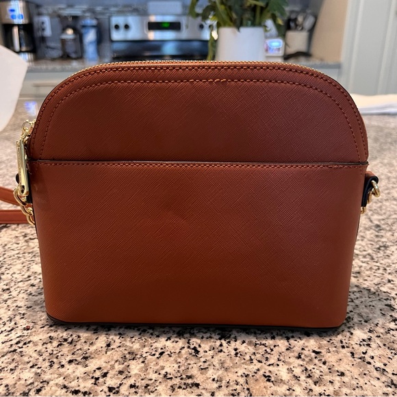 Steve Madden Cognac Brown Crossbody - Picture 2 of 3